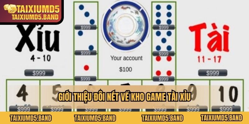 Giới thiệu đôi nét về kho game tài xỉu